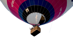 Als dritten Preis gibt es eine Heißluftballoon Fahrt